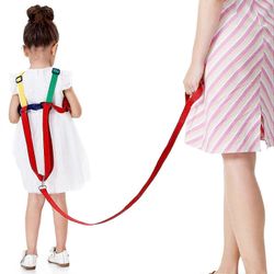 Lasten turvahihna, taaperoiden turvavaljaat ja Talutushihnat, Anti Lost Wrist Link, Walk Learning Helper Hengittävä Säädettävä