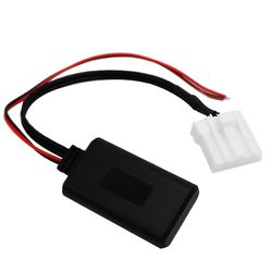 Bluetooth Transmitters Bil Trådløst Bluetooth-modul Musikadapter Aux Lydkabel til Mazda 2 3 5 6 Mx5 Rx8 Sort