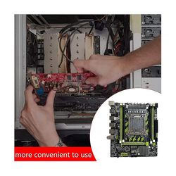 X79g A2011 Mboard+e5 2670 V2 CPU+4x4G DDR3 Ram+SATA-kabel+s Kabel+baffle M.2 Nvme Pci-e