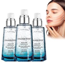 Koranen Advanced Collagen Boost Anti-aging Serum, Hyaluronsyreserum for ansiktet mot aldring, Kollagen Boost Anti-aging Serum 3pcs