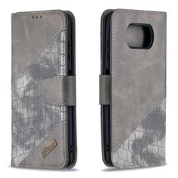 Gangxun Kortholder taske til Xiaomi Poco X3 Nfc Grå