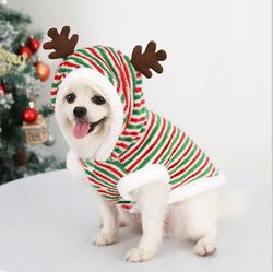 Hund Tøj Julefrokost Kæledyr Små hunde Cat Beklædning Vinter S