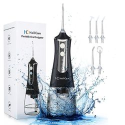 Elektrisk Vann Jet Pick Flosser Oral Irrigator Tenner Rengjøring Dental Flusherblack