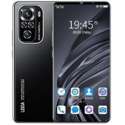 2023 Ny telefon Note10 Pro 5,5-tums Android Smartphone, 6gb+128gb,android12,svart/blå/vit