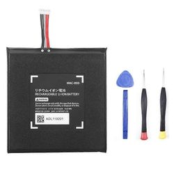 3.7V 4310mAh HAC 003 akku Switch-pelikonsolille HAC-003 Li-ion ladattavat akut korjaustyökalusarjalla