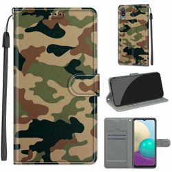 Foxdock Etui til Samsung Galaxy M02 Camouflage Mobile Cover