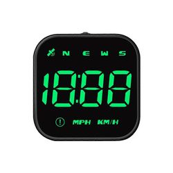 5V G4S auto HUD head-up näyttö auto GPS universaali monitoiminen led-nopeusmittari kompassi HD älykäs näyttö automaattiset lisävarusteet Vihreä