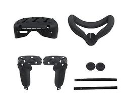 Suren Full Body Silikone Beskyttelsesdæksel Shell Sag + ansigtsmaske til Oculus Quest 2 Vr Headset Hoved Cover Sk