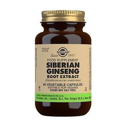Solgar Siberian Ginseng Root Extract 60 vegetable capsules (520mg)
