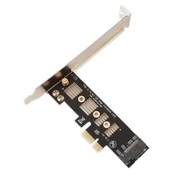 M2 SSD Nvme Pcie X1 -sovitinkortti PCIE X1 - M2-laajennuskortti kiintolevysovitin M Avaimen liitäntä