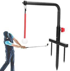 Yunshu Golf Swing Training Tool Portable Professional Golf Rammer Trainer Set