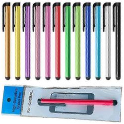 10-pakkaus Stylus Touchpenna i Metallic - monitoimikynä