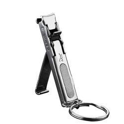 Foldbar Ultra-tynd bærbar rustfrit stål søm tå Cutter Trimmer Saks Manicure Pedicure Tool Fingernegl Clipper