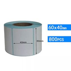 Boeyaa Flere specifikationer Termisk udskrivningspapir til termisk printer stregkode klistermærker etiketter klæbende termisk 60x40mm 800Pcs