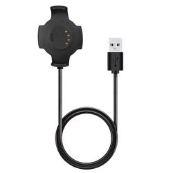 Til Amazfit 2 1 ladekabel magnetisk opladeropladningsbase sort 100cm