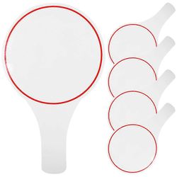 5kpl tuomarit kirjoitettavat tulostaulut tyhjät tulostaulut äänestys kirjoittaminen tulostaulut huutokaupat tarvikkeet 25X15X0.5CM