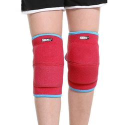 Kids knæ puder danse yoga tennis knæ støtte brace sport gym knæpude børn træning polstret svamp knæ beskyttelse 06 M