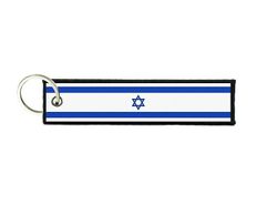 Sarl Acacha Port Cles Clef Cle Homme Homme stof brode prints israelsk Israel flag