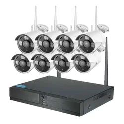 Producent Cctv System Indendørs og udendørs kamera Wifi Wireless 8 Chl Chl 2.0MP Nvr Kit Videokamera