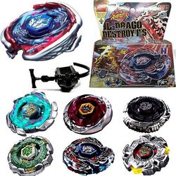 Hot Fusion Metal Rapidity Fight Masters Topp Beyblade String Launcher Sett Leker