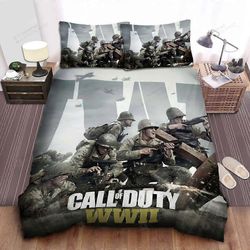 v1605 Lakanat Call Of Duty Ww armeijan palokatkopussilakanasetti Lasten kodintekstiilit Lakanat IU1605 135x200cm 53x78in