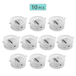 10 kpl surffilaudan talutushihnapistoke SUP-lauta surffaushihnan tulpat surfinglautakuppi ruostumattomalla tapilla Valkoinen