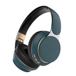 kuulokkeet bluetooth-kuulokkeet urheilu taitettava teleskooppinen tietokonepeli all-inclusive kuulokkeet, sininen, 18 * 19cm