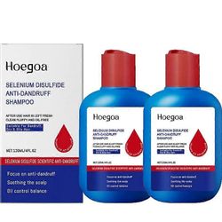 Seleniums Disulfide Shampoo auttaa hallitsemaan öljyä Syvä kosteus Virkistävä hilsettä hallitseva hiustenpesu miehille naisille 2kpl Oil-control sh...