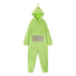 Unisex Teletubbies kostym Disi Onesies Lala Cosplay Pyjamas Jumpsuit S Green