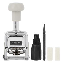 Automaattinen numerointikone 7506 6-numeroinen numerokoodaussivun digitaalinen leimauskone