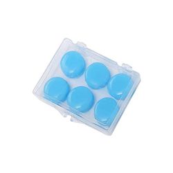 Mikasa Bløde ørepropper til silikone Blå 6pcs
