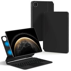Huawei MatePad Pro 13.2 (2025) magneettinen kelluva Bluetooth-näppäimistö nahkainen tablettikotelo
