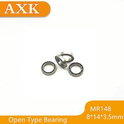 Kampagne Ægte Mr148 Leje 8*14*3,5 Mm Abec-3 ( 10 stk ) Miniature Åbne Kuglelejer L-1480