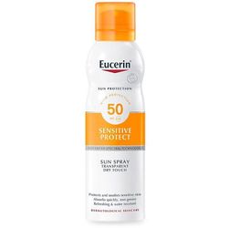 Eucerin Dry Touch läpinäkyvä aurinkosuihke SPF50 200ml