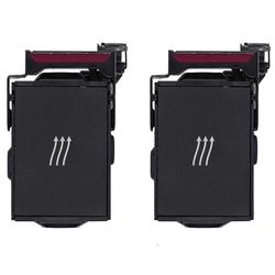 2PCS-suorittimen tuuletin, HP ProLiant DL360 G8 DL360E G8 DL360P G8 -tuuletinmoduulille 654752-003 732136-001 Musta