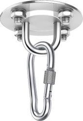 Kattokoukku riipputuoli premium ruostumattomasta teräksestä valmistettu kiinnike jopa 400KG riipputuoliin riippumattoon