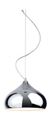 Firstlight Lighting Carla 1 Light Dome Loft Vedhæng Krom, E27
