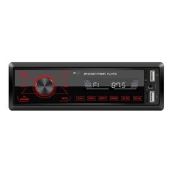 bilstereo Bluetooth berøringsskjerm bilradio bluetooth 4x60w 7 farger 2USB/SD/AUX Handsfree Blueto som vist