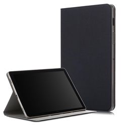 Til Samsung Galaxy Tab S5e 10.5 2019 Model SM-T720 / T725, Multi-Angle Viewing Stand Cover med Pocket Auto Sleep Wake, sort