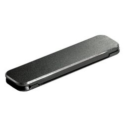 Brug Mini Folding Phone Shell Back Stick Bærbare Dovne lille beslag grå