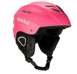Handuo Skateboard cykelhjelm - To aftagelige liners ventilation til børn, unge og voksne Pink L