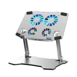 Säädettävä tablettiteline Gaming Tablet Cooler Tablet PC:lle Tuki Tablet-jalusta Jäähdytystuulettimen Pad Tab hwy