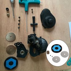 Ax31027 56t Spur Gear 13t Motor Gear Til Aksial Scx10ii 1/10 Rc Bil Reparation Tilbehør