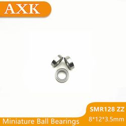 Forhastet tidsbegrænset Smr128zz Abec-3 (10stk) 8x12x3,5 mm rustfrit stål miniature smr128 Zz kuglelejer Smr128-zz