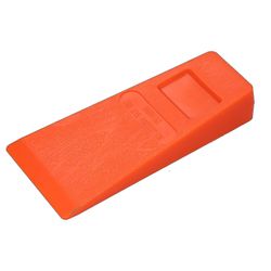 4 stk 14 cm oransje plastfelling kile felt chock tree cutting wedge spiked wedge woodcutting tool-1pc