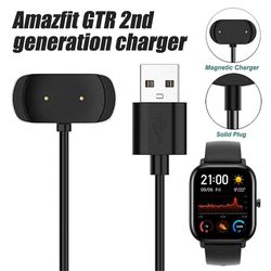 Ochime Opladerkabel til Amazfit Gts 2, Gts 2 Mini, Gts 2e, Gtr 2, Gtr 2e, Gts 4 Mini, T-rex Pro, Bip 3, Bip U, USB-opladningskabel Dockledning 3.3f...