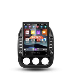 JIULUNET Jeep Compass 1 MK 2009-2015 Autoradio Multimedia Videosoitin Navigointistereot Tesla-tyyliin