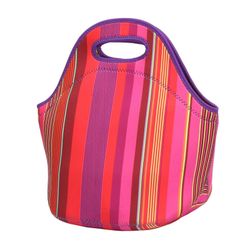 Eristetty neopreenilounaspussi Tote Käsilaukku Lounaslaatikko Ruoka-astia Jäähdytin lämmin pussi koulutyötoimistoon C