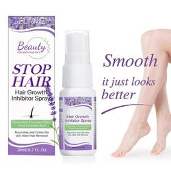 Uusi Permanent Stop Hair Growth Inhibitor Spray kivuton karvanpoisto miehille ja naisille