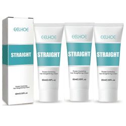 1-3X Proteiinihiusten suoristusvoide, Silkki- ja kiiltohiusten suoristusvoide 2pcs